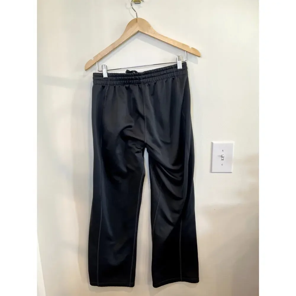Nike Dri-FIT Gray Track Pants Women's Medium Athletic Joggers Drawstring